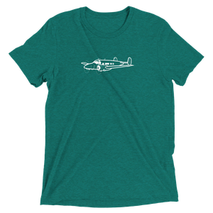 Volpar Beechcraft Business Aircraft Tri-blend T-Shirt