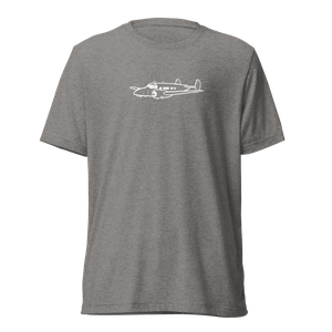 Volpar Beechcraft Business Aircraft Tri-blend T-Shirt