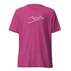 Gulfstream G550 Business Jet Tri-blend T-Shirt