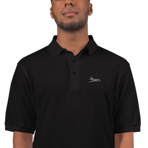 Dassault Falcon 2000 Business Jet Port Authority Embroidered Polo Shirt