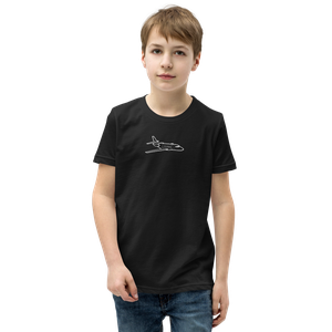 Dassault Falcon 2000 Business Jet Youth T-Shirt