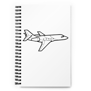 Dassault Falcon 20 Business Jet Notebook