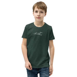 Hawker 400XPR Business Jet Youth T-Shirt