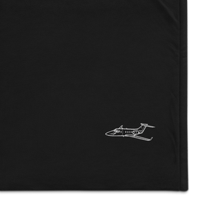 Hawker 400XPR Business Jet Port Authority Embroidered Premium Sherpa Blanket