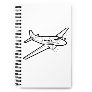 De Havilland Dove Business Airplane Notebook