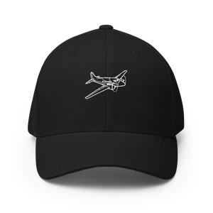 De Havilland Dove Business Airplane Flexfit Hat