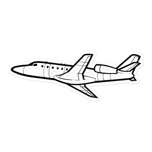 IAI Astra Business Jet Sticker