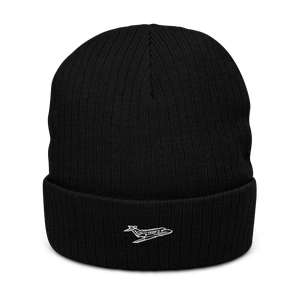 BAE 125 Business Jet Atlantis Recycled Cuffed Beanie