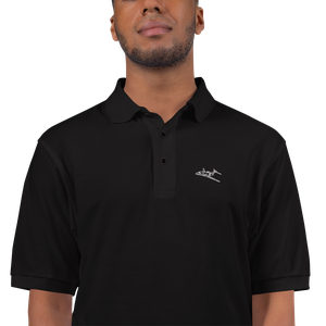 Cessna Columbus Business Jet Port Authority Embroidered Polo Shirt