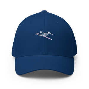 Cessna Columbus Business Jet Flexfit Hat