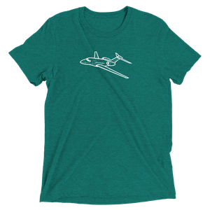 Cessna Columbus Business Jet Tri-blend T-Shirt