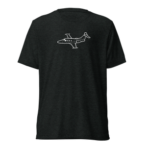 Eclipse 500 Business Jet Tri-blend T-Shirt