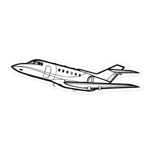 Hawker 750 Business Jet Sticker