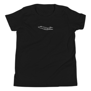 Hawker 750 Business Jet Youth T-Shirt