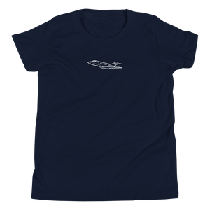 Hawker 750 Business Jet Youth T-Shirt