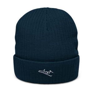 Bombardier's Luxurious Global 6000 Atlantis Recycled Cuffed Beanie