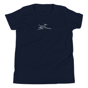 Gulfstream G-200 Triumph Business Jet Youth T-Shirt