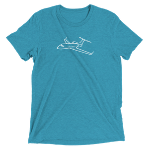 Gulfstream G IV Business Jet Tri-blend T-Shirt