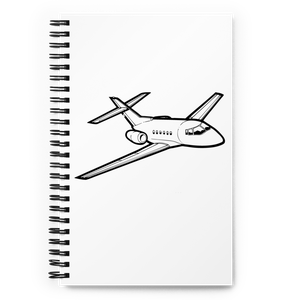 Hawker 800 Business Jet Notebook