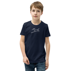 Hawker 800 Business Jet Youth T-Shirt