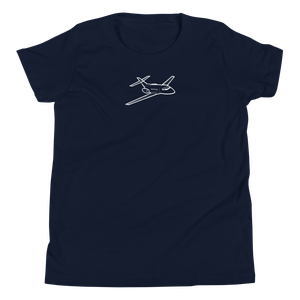 Hawker 800 Business Jet Youth T-Shirt