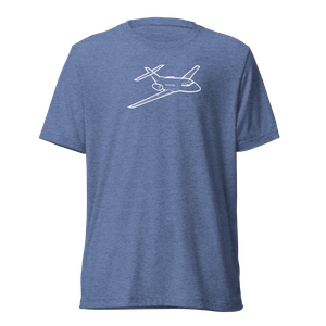 Hawker 800 Business Jet Tri-blend T-Shirt