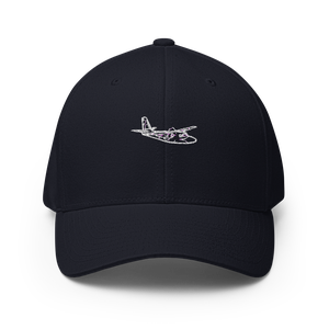 Aero Commander Business Airplane Flexfit Hat