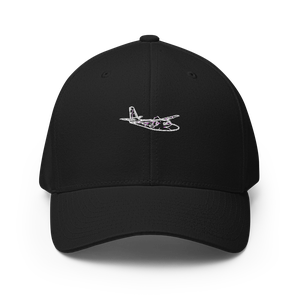 Aero Commander Business Airplane Flexfit Hat