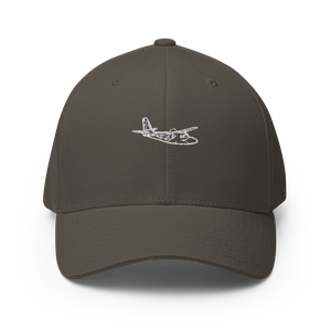 Aero Commander Business Airplane Flexfit Hat
