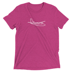 Aero Commander Business Airplane Tri-blend T-Shirt