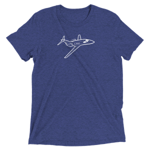 SyberJet SJ30 Business Jet Tri-blend T-Shirt