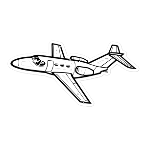Cessna Citation Mustang Business Jet Sticker