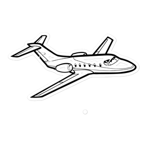 Hawker 400 Business Jet Sticker