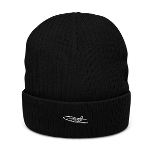 GROB SPn Business Jet Atlantis Recycled Cuffed Beanie