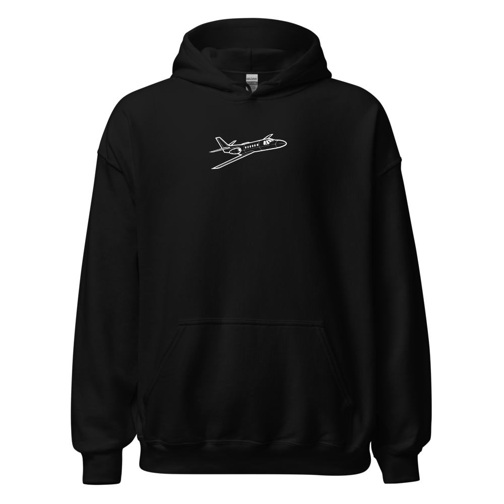 Cessna Citation II Business Jet Hoodie Sweatshirt 