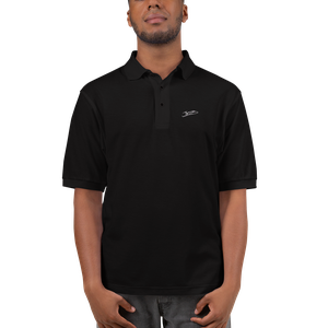 Bombardier's High-Performance Learjet 60XR Port Authority Embroidered Polo Shirt