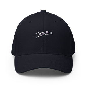 Bombardier's High-Performance Learjet 60XR Flexfit Hat