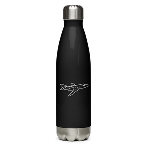 Dassault Falcon 100 Business Jet Water Bottle