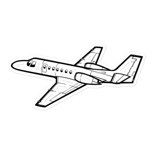 Cessna Citation Encore Business Jet Sticker