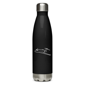 Bombardier Challenger 300 Business Jet Water Bottle