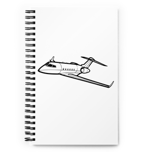 Bombardier Challenger 300 Business Jet Notebook