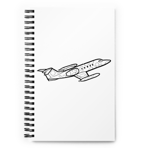 Bombardier's Iconic Learjet Notebook