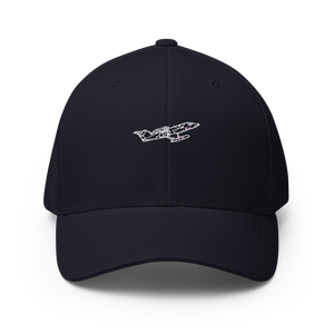 Bombardier's Iconic Learjet Flexfit Hat