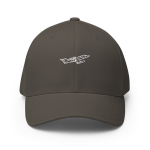 Bombardier's Iconic Learjet Flexfit Hat