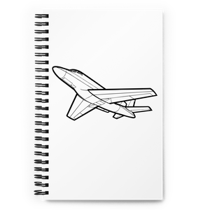 North American Sabreliner Business Jet Notebook