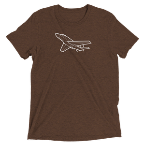 North American Sabreliner Business Jet Tri-blend T-Shirt