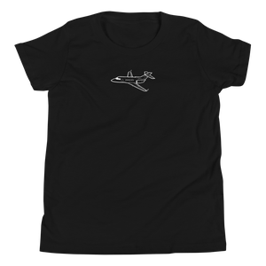 Hawker 900 XP Business Jet Youth T-Shirt