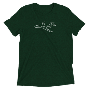 Hawker 900 XP Business Jet Tri-blend T-Shirt