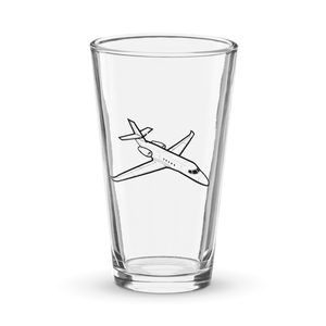 Cessna Citation Latitude Business Jet 2  Shaker Pint Glass