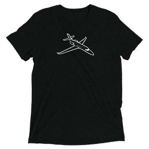 Cessna Citation Latitude Business Jet 2 Tri-blend T-Shirt